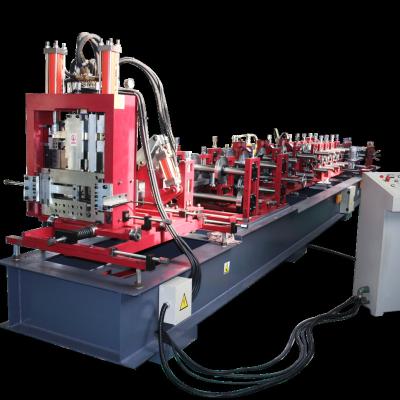 China Full Automatic Hotels CZ Purlin Profile Light Gauge Steel Frame Roll Forming Machine for sale