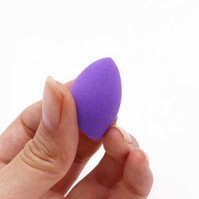 China Mini Purple Color Wholesale Hydrophilic Makeup Remover Reusable Soft Blast Washable Sponges Blender for sale