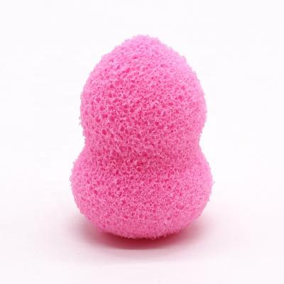 China Non-latex Polyurethane Squash Form Light Pink Latex Free Polyurethane Face Remove Beauty Makeup Sponge Facial Cleansing Puff for sale