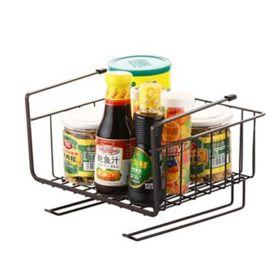 China Factory Wholesale Sustainable Cabinet Hanging Basket - Large Built-in Kitchen and Bathroom Supplies Storage for sale