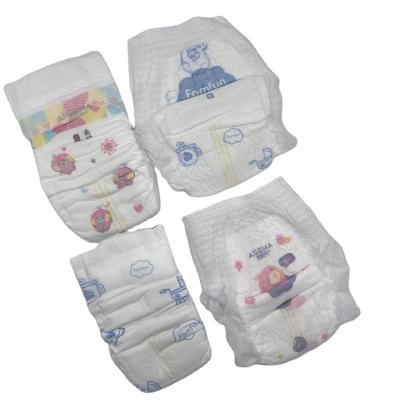 China Printed Baby Diapers From Panales Para Bebes In Turkey Suppliers Couche Bebe Wholesale Korean Diapers Children Daipers From Fralda Descartavel 50 Pieces for sale