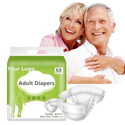 China Factory Sale Soft Breathable Adult Diaper For Seniors Organic Disposable Adult Diapers Free Diapers For Adults for sale