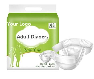 China Printed Disposable Underwear Incontinence Diaper Sheds Adult Goods Adult Dipers Diapers Products Elderly XXL Diapers For Adults for sale