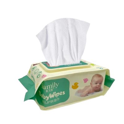 China Baby Wipes Skin Care Cleaning Wet Wipes Household Baby Wipes Disposable Woven Type Toilet Paper Feature Eco Skin Wet Alcohol Free Customized Material for sale