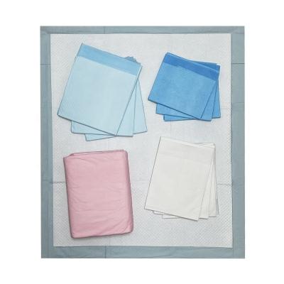 China Fluff Pulp Manufacturer Absorbent Incontinence Pad Disposable OEM Service Pad Hospital Bed Pads For Women for sale