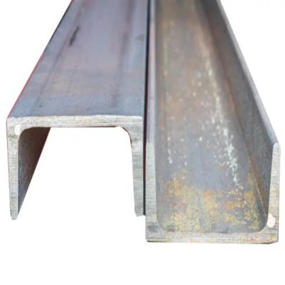 China tech support structure carbon profiles st52 u beam steel channel hot rolled material steel iron for sale