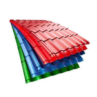 China Construction /Industry /Building 12 waves ral color coated galvanized roofing sheet PPGI zinc color coated corrugated steel plate for sale