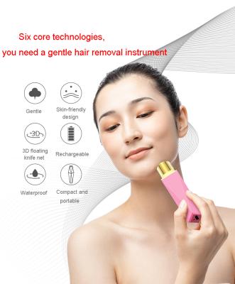 China Single Blade For Men Body OEM Customized Switch Time FLAT PIN Plug Color Feature Sliding Rechargeable Electric Shaver Trimmer for sale