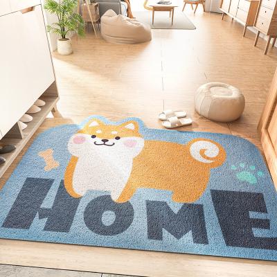 China CLASSIC INS Door Entrance Door Mat Home Indoor Rubber Flooring Rubber Covers Plastic Non-Slip Mat for sale