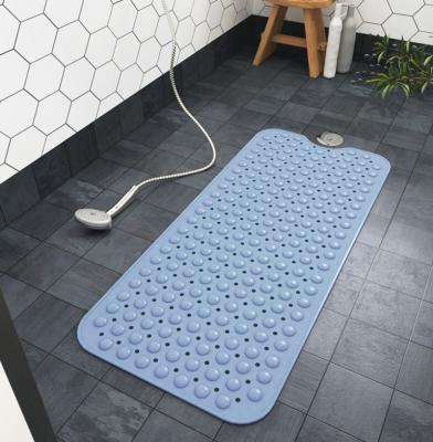 China Viable Non-slip Floor Mat Bathroom Bath Mat PVC Hotel Plastic Floor Covers for sale