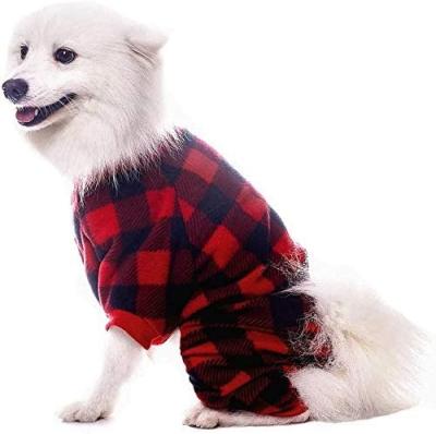 China Both legs 2021new soft hot viable high quality pampers to widen pet pajamas coat dog clothes pajamas princes for sale