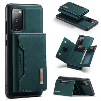 China Shockproof Luxury Wallet PU Leather Phone Book Flip Protective Cover Mobile Phone Bags And Cases for Samsung Galaxy S20 Fe Case for sale