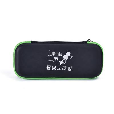 China Protect Your Head Custom Waterproof EVA Hard Travel Microphone Storage Zipper Carrying Case With Foam for sale