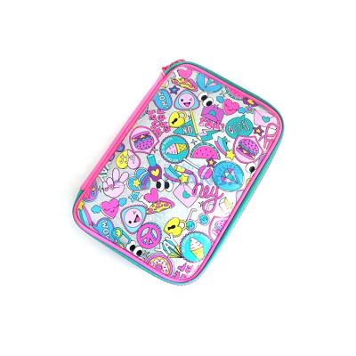 China Wholesale Custom Children Shockproof Pencil Case For Girls Bulk Pencil Cases EVA Pencil Case Stationery Case for sale