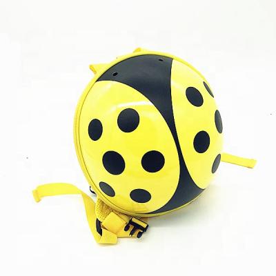 China 2019 New Fashion Ladybug Waterproof Kids Backpack Toddler Hard Shell School Backpack Kids for sale