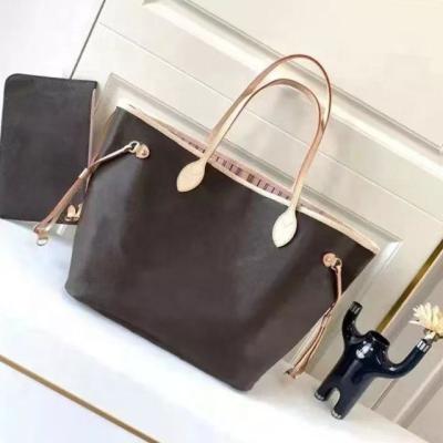 China Designer Handbags Famous Brand Motion Sensing Wholesale Luxury High Quality Genuine Leather Purses And Handbags Neverfull Handbags For Women for sale