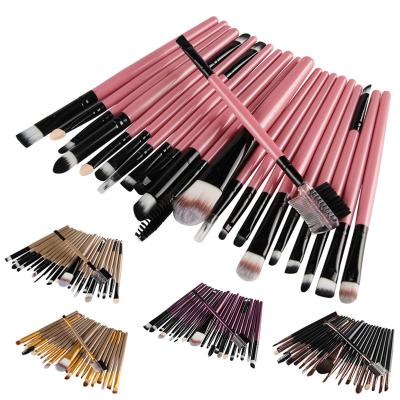 China Angular Blush Popular Cheap Professional Custom Logo Low Moq Make Up Brushes Cosmetics Sets Full Makeup Brush Set For 22 PC Kit Private Label for sale