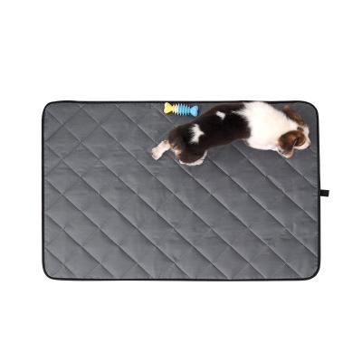 China Stored Custom Bite Spring/Summer Sleep Oxford Cloth Waterproof Heavy Duty Dog Mat Large Dog Kennel Car Non-Slip Mat for sale