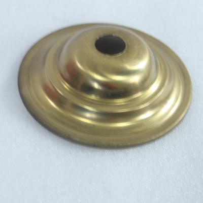 China Antique Brass Lampshade Fittings Factory For 6