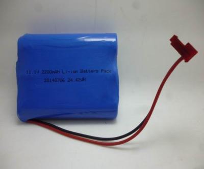 China 11.1V 2800mAh ni mh Lithium Battery Packs For Medical Devices for sale