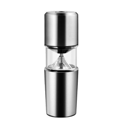 China HOBASIS Car Coffee Tools Portable Automatic Rechargeable Ceramic Conical Burrs Stainless Steel USB Electric Coffee Grinder for sale