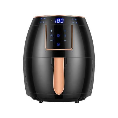 China Protection Function HOBASIS New Window 5.5L Electric Power High Speed ​​Easy Clean Air Fryer Stainless Steel Air Heat for sale