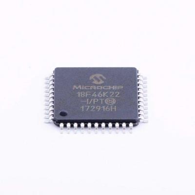 China Bit original and new 18F46K22-I/PT 18F46K22 PIC18F46K22 TQFP-44 8 standard IC microcontroller chip 20MHz 2048x14W 224B flash for sale