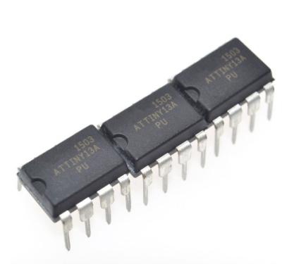 China ATtiny13A-PU DIP-8 IC Chip Standard Programmable Flash Component Original And New Electronic for sale