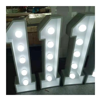 China Retail Store Love Party Event Led Marquee Letters Advertising 3d Acrylic Led Outdoor Light Bulbs Marquee Letter Signs Marque for sale