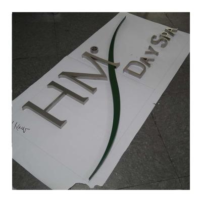 China Custom Retail Store Stainless Steel Letter With Metal Logo Display 3D Metal Letters And Numbers for sale