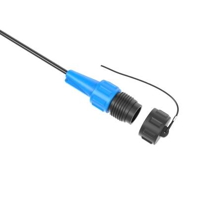 China Custom Wholesale Geophone String Factory Good Quality IP68 Connector DCK-Male Connector With 1m Cable for sale