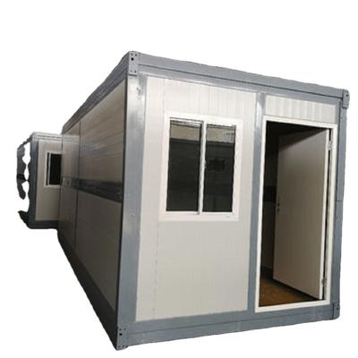 China Flat Pack Modern Foldable Prefab Homes Prefab 20ft Office Folding Container House Factory Supply Quick Build Light Steel House for sale