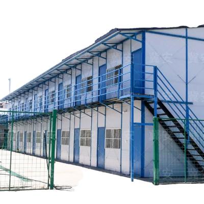 China Hot Selling Traditional Product k/t type t type prefab house steel structure metal prefab metal buildings for labor camp for sale