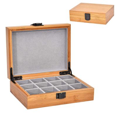 China Europe Bamboo Jewelry Box Organizer For Women Eye Ring Storage Jewelry Organizer for sale