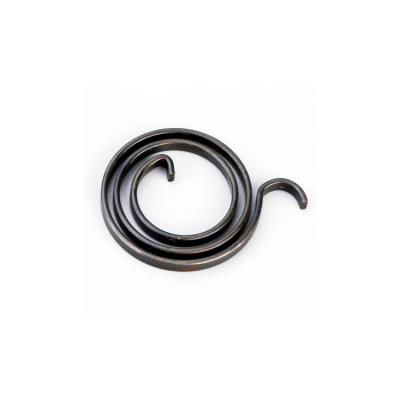 China Custom Coil Metal Coil Flat Type Torsion Loaded Door Handle Return Spring Manufacturer for sale