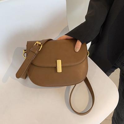 China 2022 bag spring SXCCYH waterproof women's and summer new Korean version shoulder messenger soft diagonal Ins fashion saddle bag one for sale