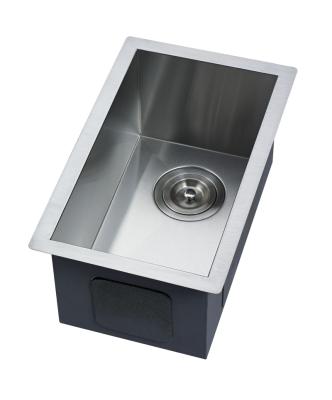 China Without Faucet Cupc Certified 304 Stainless Steel Single Bowl Handmade Kitchen Sink for sale