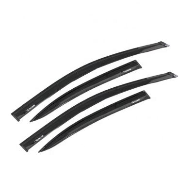 China Factory-direct Wholesale Hot Sale Car Accessoris Black Color Injection Sun Rain Visor For Toyota Vios 2014 for sale