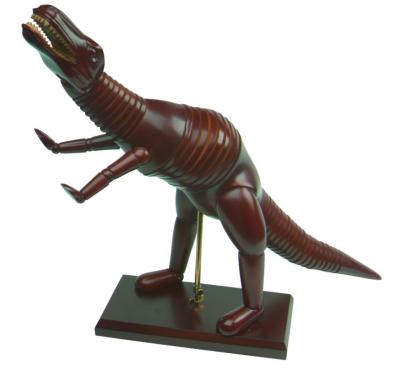 China Material chino del enebro del modelo de madera animal del artista del dinosaurio/del maniquí de Diplodoucus en venta