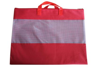 China Polyester-Größe Mesh Bag With Handle, B4, Normallack, Farbe und Größe können besonders angefertigt werden zu verkaufen