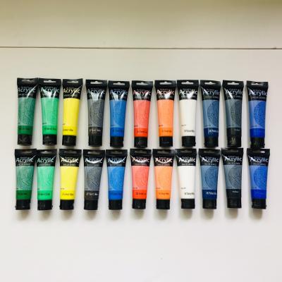 Chine Peinture acrylique de l'artiste série valeur de couleur 100 ml et 75 ml Phoenix à vendre