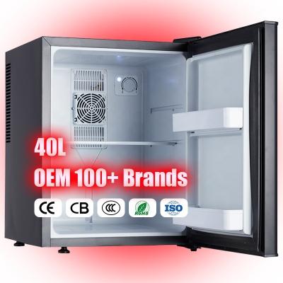 China THERMOELECTRIC Fridge 40L Hotel Mini Bar Fridge Cooler Frigobar Fridge for sale