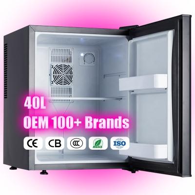 China Mini Refri No Frost Hotel THERMOELECTRIC Room 40 Liter Bar Fridge Frize for sale