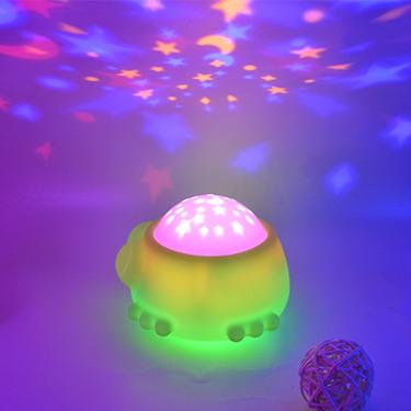 China Eco-friendly CE Factory Price Approved Turtle Stars Projector Baby Kids Children LED Night Lights Moon Lamp for sale