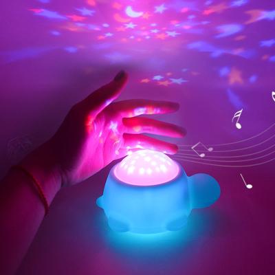 China Hot Sale Eco-friendly Rotating Colorful Musical Starry Sky Galaxies Led Star Projector Night Light for sale