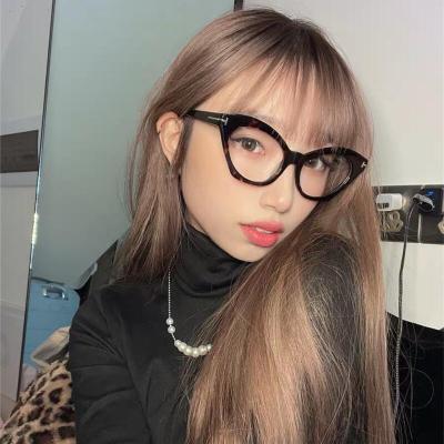 China Casual Time TF 5456 Designer Shades Famous Brands Luxury Optical Glasses Frame Cat Eyes Wear Acetate Glasses for sale