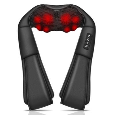 China Electric Neck Massager Muscle Message Massage Machine Vibrating Back Shoulder Neck Massager Neck Kneading Body Health Care Massager Massageador for sale