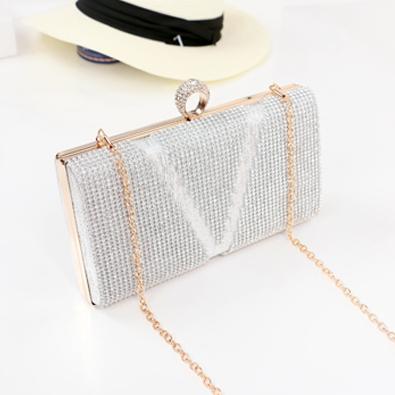 China Wholesale Crystal Clutch Bag China Evening Clutch Bag Women Clutch Bag Crystal Hard Case Frame for sale