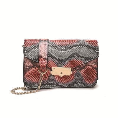 China 2020 Snake Pattern Snake Pattern Designer Small Shoulder Bag Elegant Cross - Body Handbags for sale