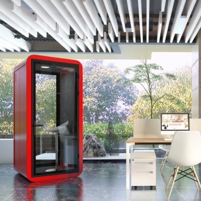 China Convertible Single Pod Office Privacy Booth Telephone Booth Home Design Office Furniture Cabinets Soundproof Cabinets Pod for sale